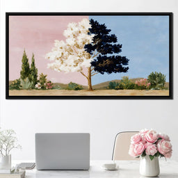 Dual Seasons Blossom Tree - NicheCanvas