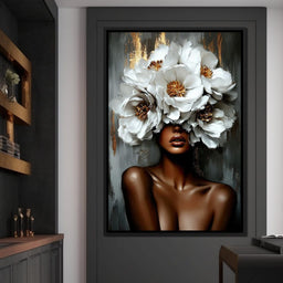 Golden Petals of Grace - Cole Williams - NicheCanvas