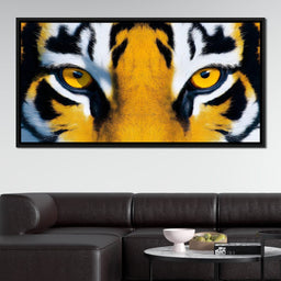 Gaze of the Jungle Tiger - NicheCanvas