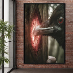 Portal of Crow Shadows - NicheCanvas