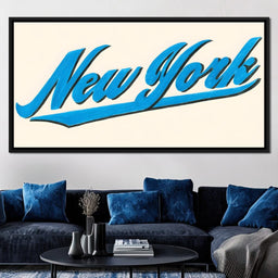 New York City Lettering - NicheCanvas
