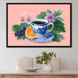 Fresh Morning Brew & Fruits - NicheCanvas