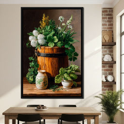 Clover With Herbs - NicheCanvas