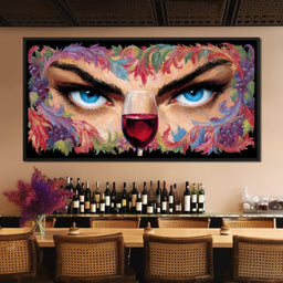 Vivid Reflections of Desire - NicheCanvas