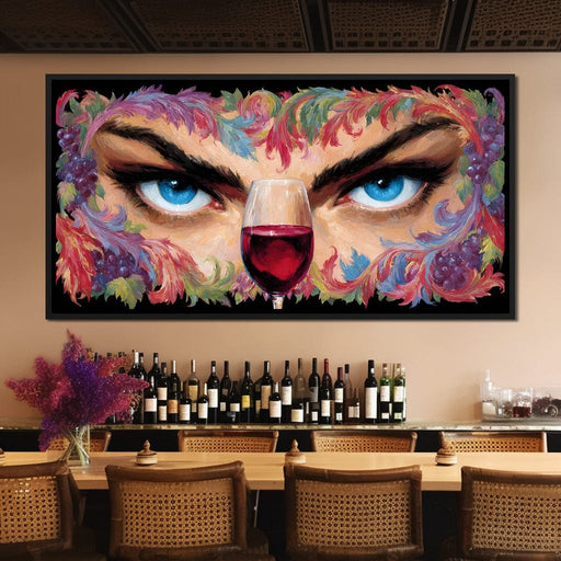 Vivid Reflections of Desire Canvas Print