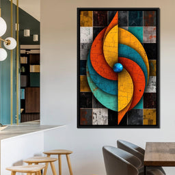 Geometric Abstract - TooplesArt - NicheCanvas