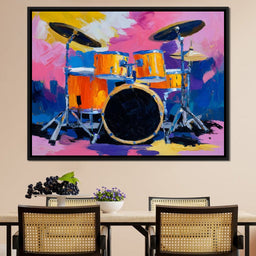 Rhythm of Vibrant Beats - NicheCanvas