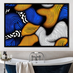 Hypnotic Color Swirl - TooplesArt - NicheCanvas