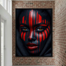 Scarlet Ritual - TooplesArt - NicheCanvas