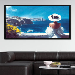 Seaside Reverie with Elegance - NicheCanvas