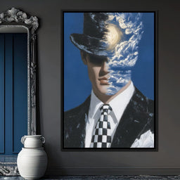 Surreal Gentleman Sky Fusion - NicheCanvas