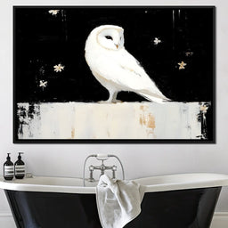 Nocturnal Guardians Elegance - NicheCanvas
