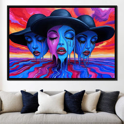 Dissolving Souls, The Art of Letting Go - TooplesArt - NicheCanvas