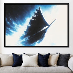 Voyage Through the Tempest - NicheCanvas