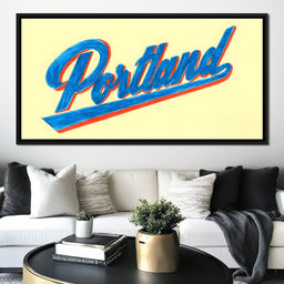 Portland Retro Vibes - NicheCanvas