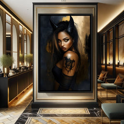 Enigmatic Starlit Rebellion - NicheCanvas