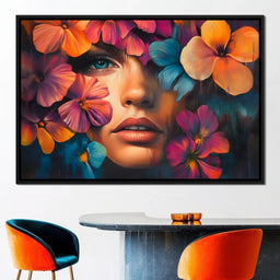 Blooming Petal Reverie - NicheCanvas