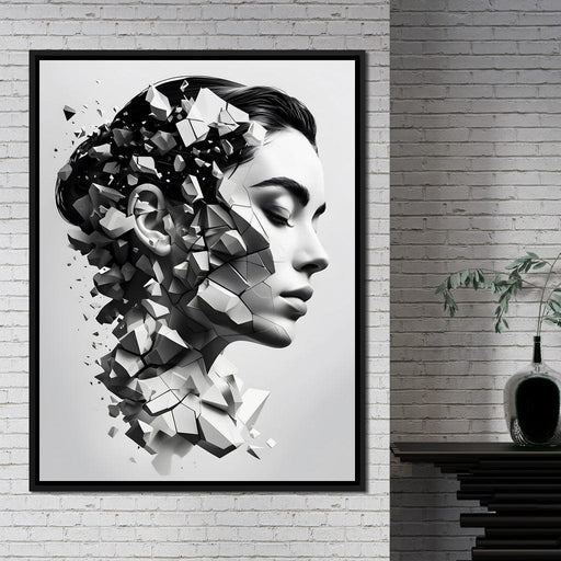 Female Portrait 321 - Johanjjf Canvas Print