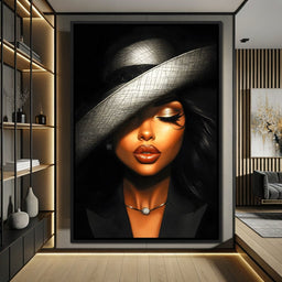 Enigmatic Elegance Unveiled - NicheCanvas