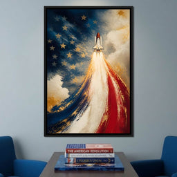 Ascending The National Spirit - NicheCanvas