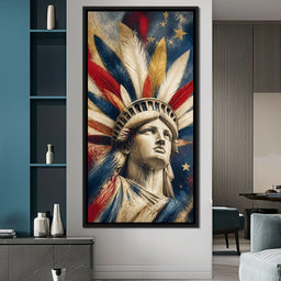 Sovereign Plume of Liberty - NicheCanvas