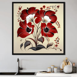 Batik Blooms - TooplesArt - NicheCanvas