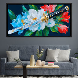 Petals and Blades Harmony - NicheCanvas
