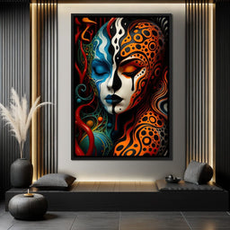 Fire and Ice - TooplesArt - NicheCanvas