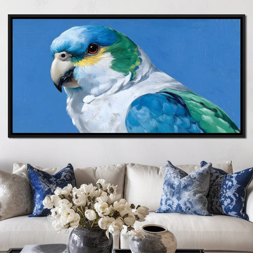 Tricolor Parrot Canvas Print