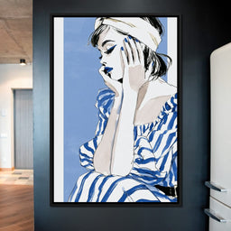 Clear Blue Sky Vacation Reverie - NicheCanvas