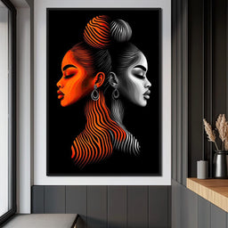 Black & Bold - TooplesArt - NicheCanvas