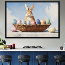 Easter Bunny Dreams Basket - NicheCanvas