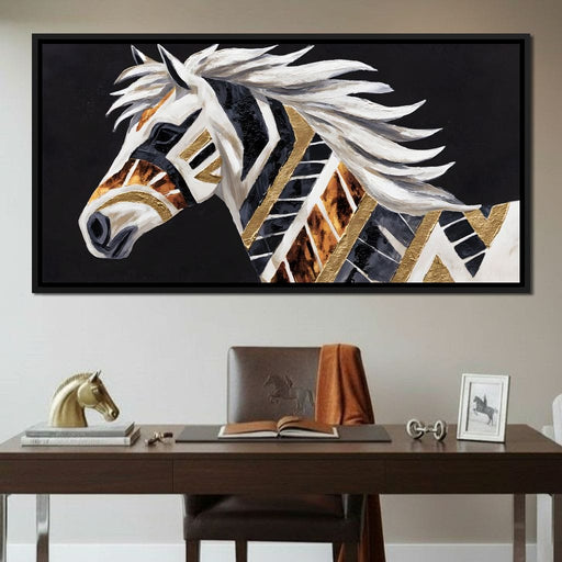 Majestic Mane in Motion - Alicia Smith Canvas Print