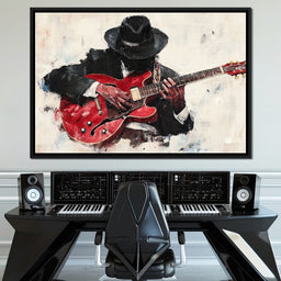 Guitar Groove in Motion - NicheCanvas