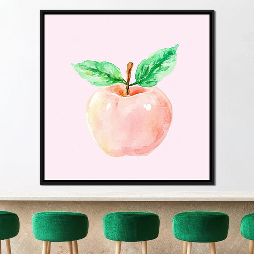 Pastel Apple Delight Canvas Print