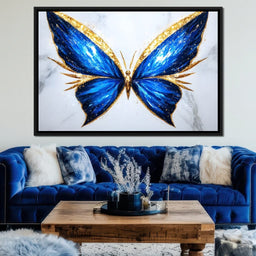 Radiant Butterfly Flight Fantasy - NicheCanvas