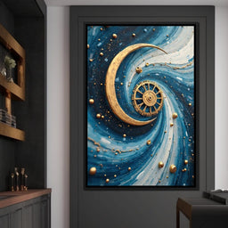 Celestial Clockwork Symphony - NicheCanvas
