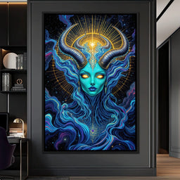Cosmic Empress 2 - TooplesArt - NicheCanvas