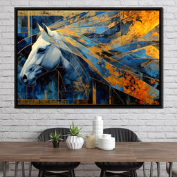 Equestrian Starlit Reverie - NicheCanvas
