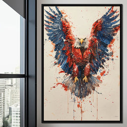 Majestic Flight: The Spirit of America - NicheCanvas
