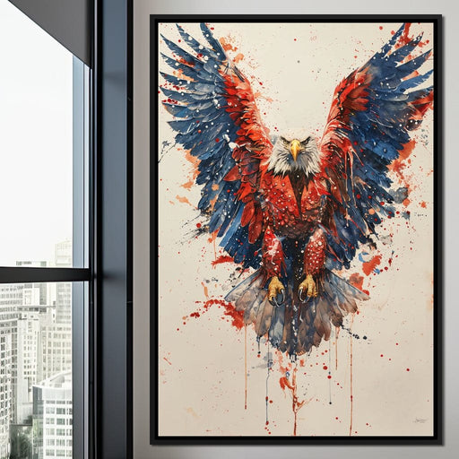 Majestic Flight: The Spirit of America Canvas Print