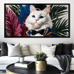 Majestic Purr Bowtie - NicheCanvas