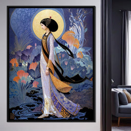 Moonlit Grace - TooplesArt - NicheCanvas