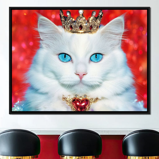 Majestic Feline Reign Canvas Print
