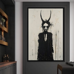 Veiled Presence of Shadows - NicheCanvas