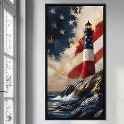 Beacon of the coastal spirit - NicheCanvas