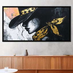 Golden Cowgirl - NicheCanvas
