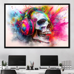 Harmony of Colors and Sound - NicheCanvas