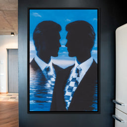 Oceanic Duality Reflections - NicheCanvas