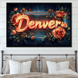 Denver Glow - NicheCanvas